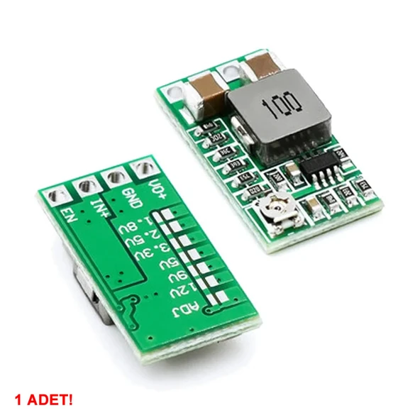 Alkatronik MP2315 24V to 5V 2A Voltaj Düşürücü Modül Güç Kaynağı Voltaj Ayarlanabilir ve Sabit Çıkış Step Down - Resim 3