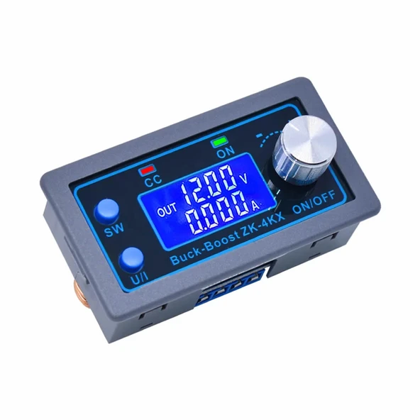 Alkatronik ZK-4KX Voltaj Akım Ayarlı Güç Kaynağı Voltmetre ve Ampermetre Göstergeli 5-30V 4A Voltaj Düşürücü - 8