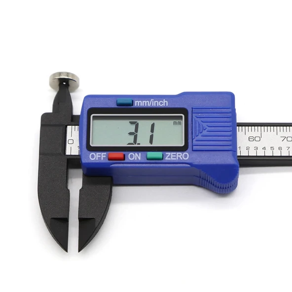 Alkatronik 4 Adet 10mm x 3mm Yuvarlak 3mm Havşa Delikli Mıknatıs Disk Neodyum Buzdolabı Ofis Yazı Not Tahtası - Resim 8