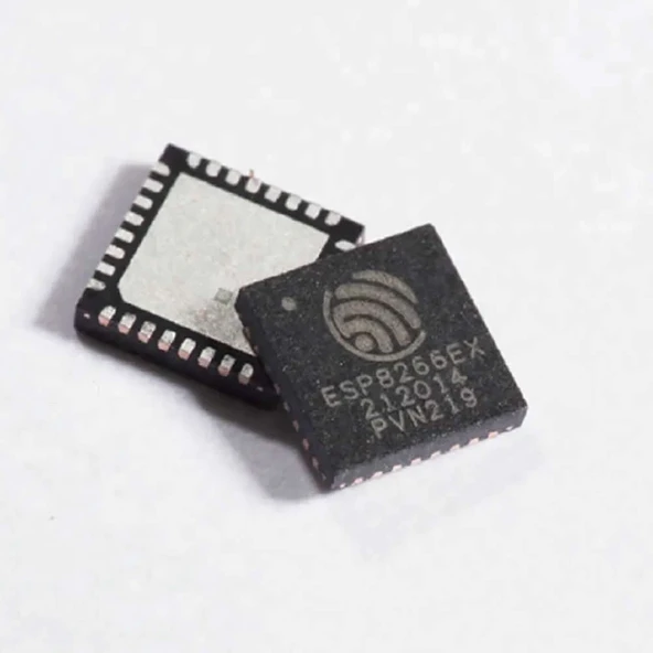 Alkatronik ESP8266EX Wifi IC Espressif Tensilica L106 32-bit 160MHz Risc Processor SoC Smd Mcu Qfn32 2.4GHz - Resim 3