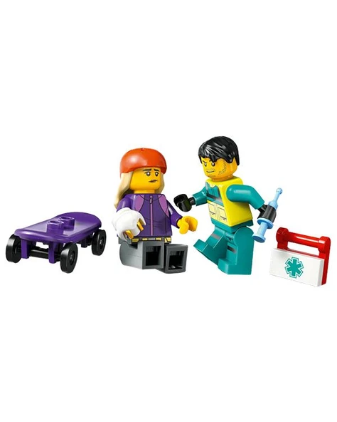 Lego City Acil Yardım Ambulansı 60451 - Resim 4