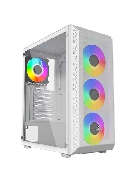 Gamebooster GB-G1956BW Gamıng Mıd-Tower Pc Kasası Beyaz