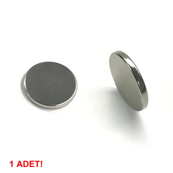 Alkatronik 4 Adet 12mm x 1.5mm Yuvarlak Mıknatıs Disk Neodyum Buzdolabı Ofis Yazı Not Tahtası Ev Hobi Oyuncak - Resim 7