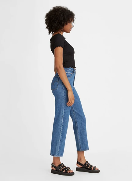 Levi's Yüksek Bel Midi Mom Jean - Minimalist & Şık Kadın Pantolon - 2