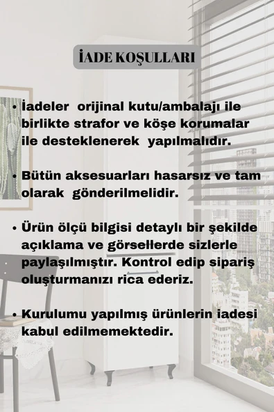 Dewoody Kombi Dolabı 208Cm Boy Dolabı Kombi - 4