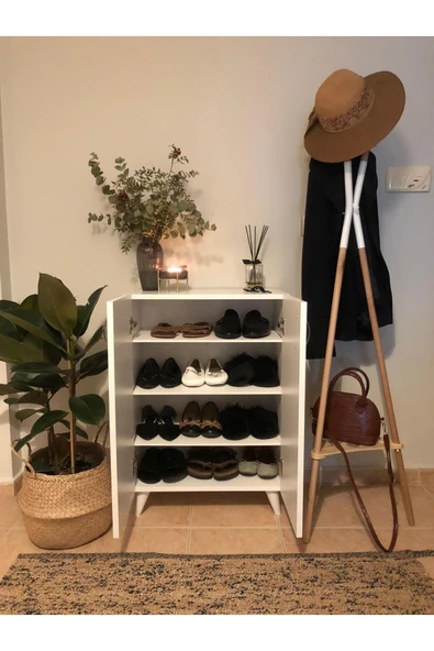 Dewoody Ayakkabılık Çok Amaçlı Dolap Mutfak Banyo Kiler Dolabı - 2