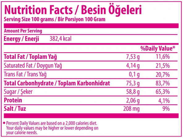 Ibon Toffee Sütlü Meyveli Şeker 300 Gr. (1 Paket) - 4