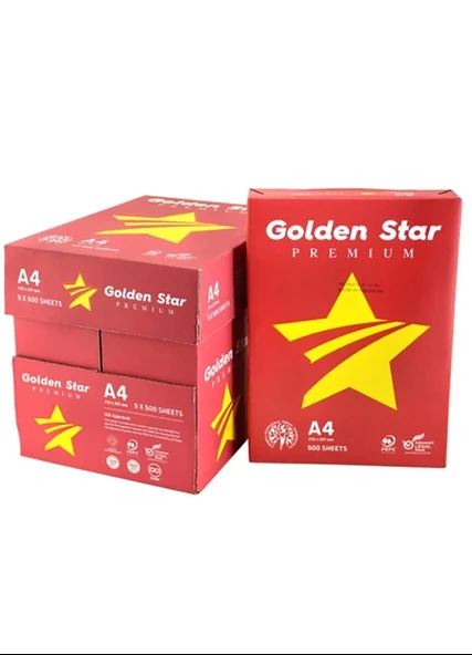 A4 Fotokopi Kağıdı 80 Gr - 1 Koli 5 Paket & 2500 Yaprak