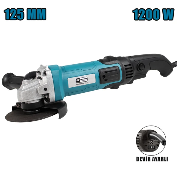 Catpower 6129 1200W 125 MM Avuç Taşlama - 2