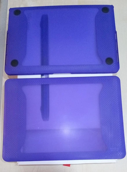 13'' MacBook Air için Tech21 impact snap case (plastik Kılıf) ( Mor renk ) - 6