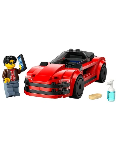 Lego City Kırmızı Spor Araba 60448 - 2