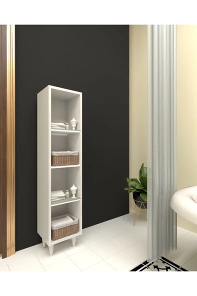 Dewoody Kitaplık Banyo Ve Mutfak Dolabı Çok Amaçlı Dolap - 2