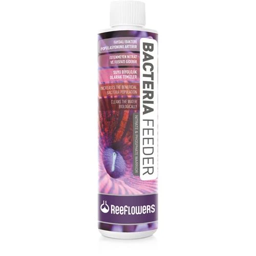 Reeflowers Bacteria Feeder Akvaryum Bakteri Kültürü 250 ml.