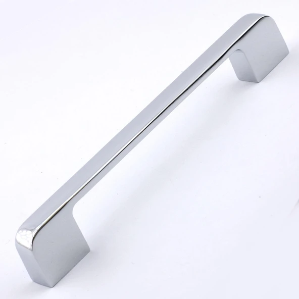 10 Adet Arel Kulp Mobilya Mutfak Dolabı Çekmece Dolap Kulpları Kapak Kulpu Kulbu Krom Renk 128 mm Metal - Resim 3