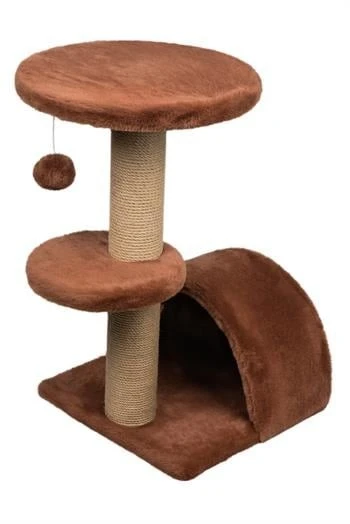 Dubex 53x39x67 cm Kedi Oyun ve Tırmalama Platformu Tarçın