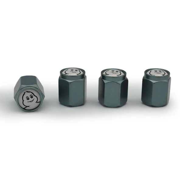 Michelin MC34273 Michelin Logolu Metal Universal Sibop Kapağı 4 Adet - 2