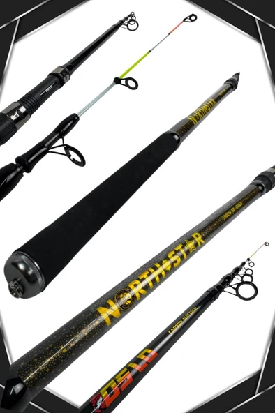 Oslo North Star 390cm 50-150gr Oslo Shark 6000 Göl Ve Deniz Olta Seti - Resim 4