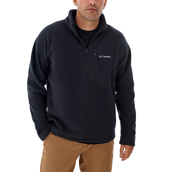 Columbia Fast Trek III Half Zip Fleece Erkek Yarım Fermuarlı Polar Üst XM6410-013 - 5