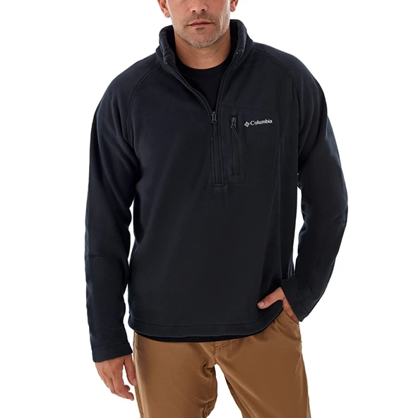 Columbia Fast Trek III Half Zip Fleece Erkek Yarım Fermuarlı Polar Üst XM6410-013 - 4