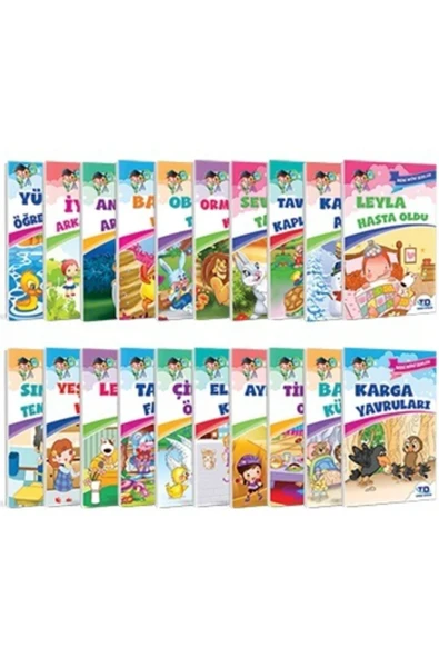 TANDEM MİNİ MİNİ BİRLER SERİSİ -1.SINIF Dik Temel Harflerle( 20 Kitap KUTULU OKUMA SETİ)) - 3