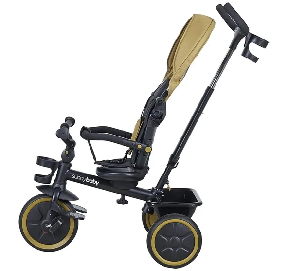 Sunny Baby Safari 6in1 3 Tekerlekli Çocuk Bisikleti Hardal - 3