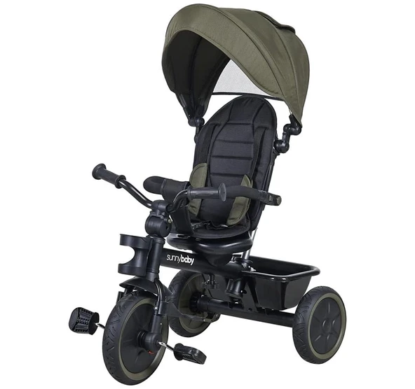 Sunny Baby Safari 6in1 3 Tekerlekli Çocuk Bisikleti Yeşil - 5