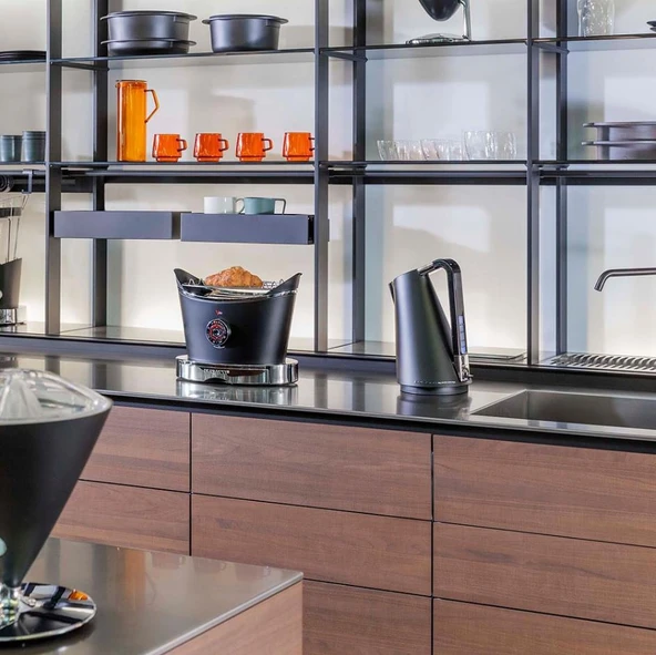 Bugatti Vera Easy Mat Siyah Elektrikli Su Isıtıcısı - 3