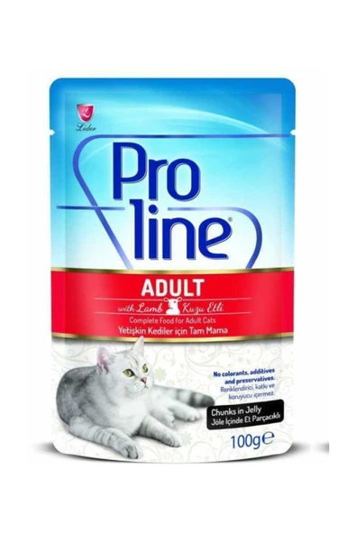 Pouch Kuzu Etli Kedi Konservesi 100 gr