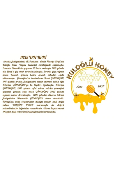 Doğal Erzurum Birlik Petek Bal 2100 2600kg - 2