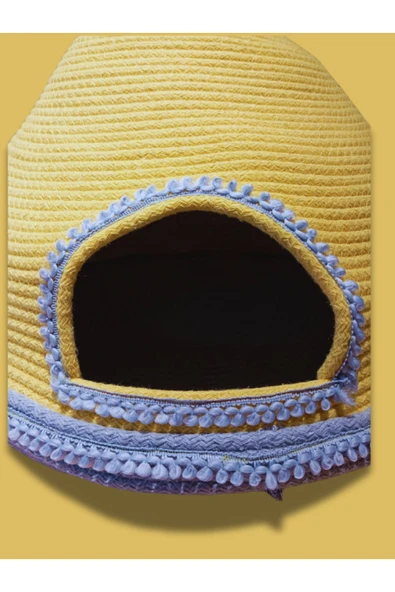 KEDİ TIRMALAMA MATI + YUVA ÖZEL EL YAPIMI Ç.130CM Y.30CM KAPI GİRİŞİ 13X10 2 Lİ SET - 3