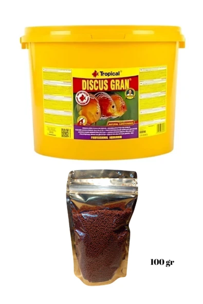 Discus Balıkları için Granül Balık Yemi 100 gr