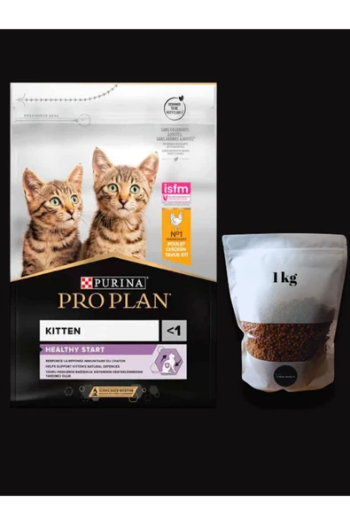 Proplan Kitten Tavuklu Yavru Kedi Maması 1 KG HEDİYELİ ÜRÜN