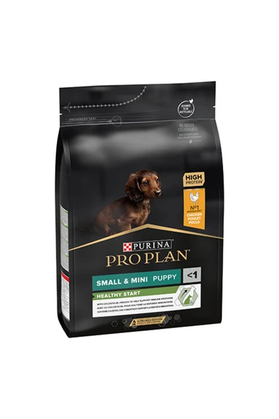 Small & Mini Puppy Küçük Irk Tavuklu Yavru Köpek Maması 3 Kg