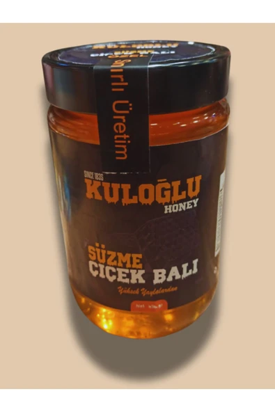 Doğal Bingöl Yöresi Hakiki Kara Kovan Polifleorali Süzme Çiçek Balı Net 850 gr - 2