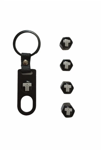 DMR Tofaş Metal Anahtarlık Ve Sibop Kapak Seti - 4