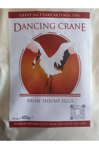 ARTEMİA YUMURTASI Dancing Crane Amerikan Artemiası 425 Gr