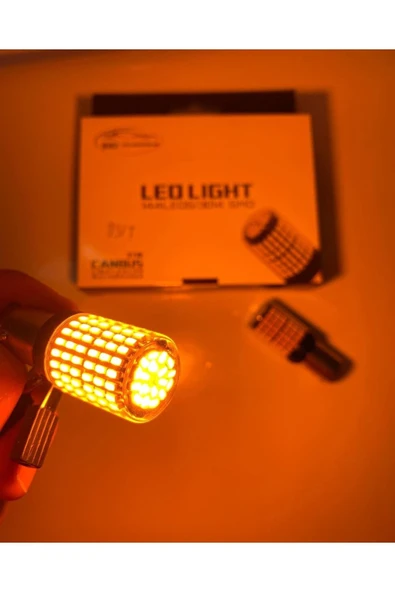 E.K.Tuning 93 Tip 144 Led Turuncu Ampul - Resim 3