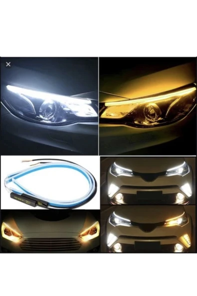 trakkale Kayar Led -far Kaşı - Far Üstü 60 Cm - 2
