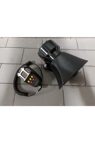 APEXİ Her Araca Uyumlu Polis Sireni 5 Sesli 20w Megafonlu Fast Tuning Garage
