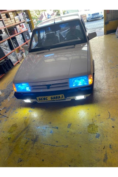 GENÇ GARAJ Tofaş Buz Mavi Sis Led Zenon. - 4