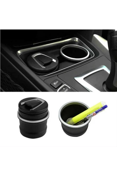 APEXİ UNIVERSAL Tip Işıklı Küllük Oto Araba Araç Küllük - 3