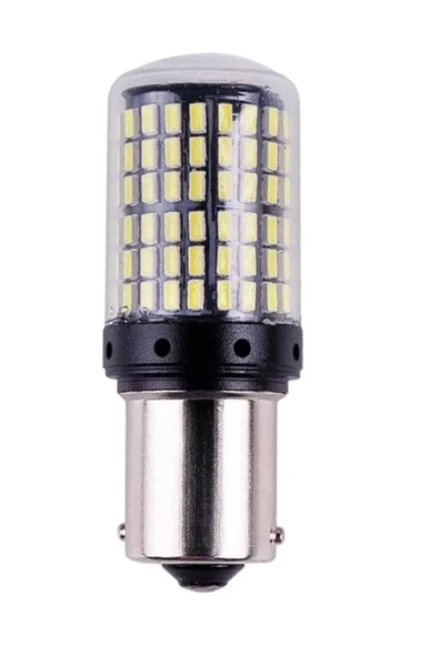 ARSVİSİON Oto Stop Sinyal Geri Vites Ampulü 144 Led 93 Py21w Beyaz 2 ADET - Resim 4