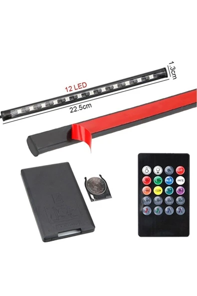 Slazer Auto Her Araca Uygun Ayak Altı Led 4'lü Set A Kalite - 5