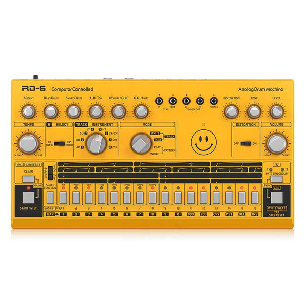 Behringer RD-6-AM / 64 Step Analog Davul Makinesi