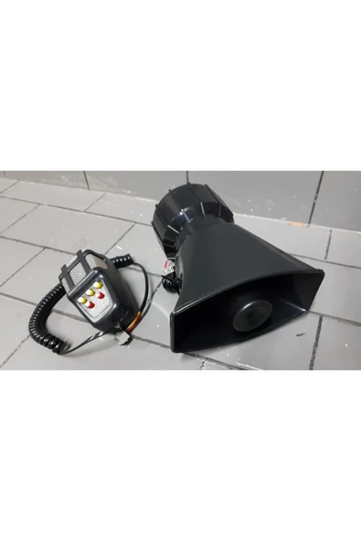 APEXİ Her Araca Uyumlu Polis Sireni 5 Sesli 20w Megafonlu Fast Tuning Garage - 2