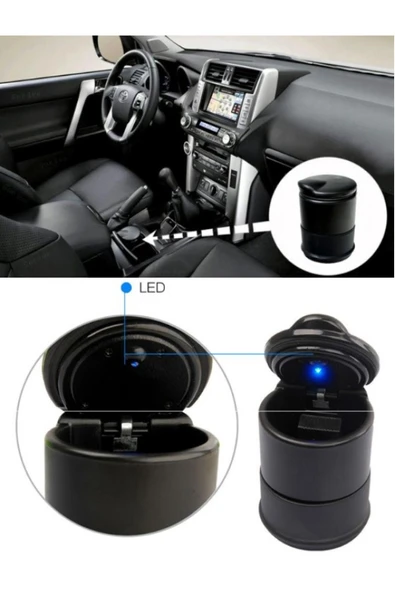 fsmstore Led Işıklı Küllük - 3