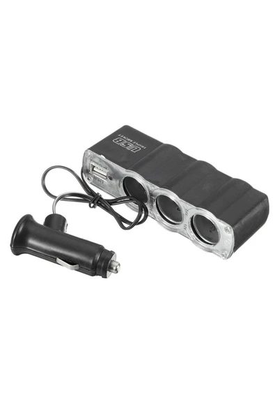 Space Oto Çakmaklık Çoğaltıcı 3xusb'li Çakmak Soketi / Icca45 - 2