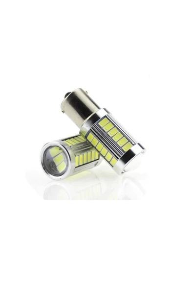 BYZ OTOMOTİV 93 Tek Duy 33 Ledli Beyaz Led 2 Adet - 2
