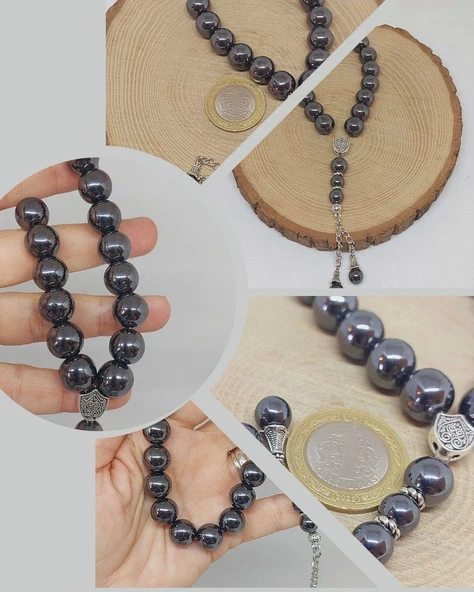 Hematit Taşı 17lik Efe Tesbih 11mm (55996) ürün görseli