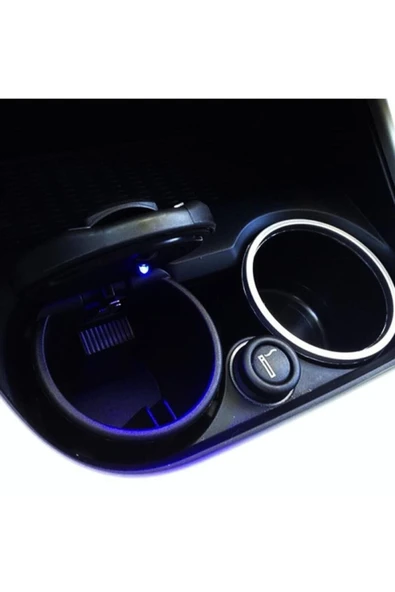 EFGARAGE Bmw E87 Bardaklıklı Işıklı Küllük Oto Araba Araç Küllüğü Bmw Tip - 5